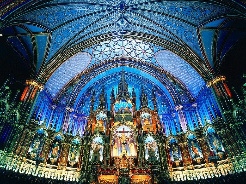 Notre Dame Basilica, Montreal, Canada